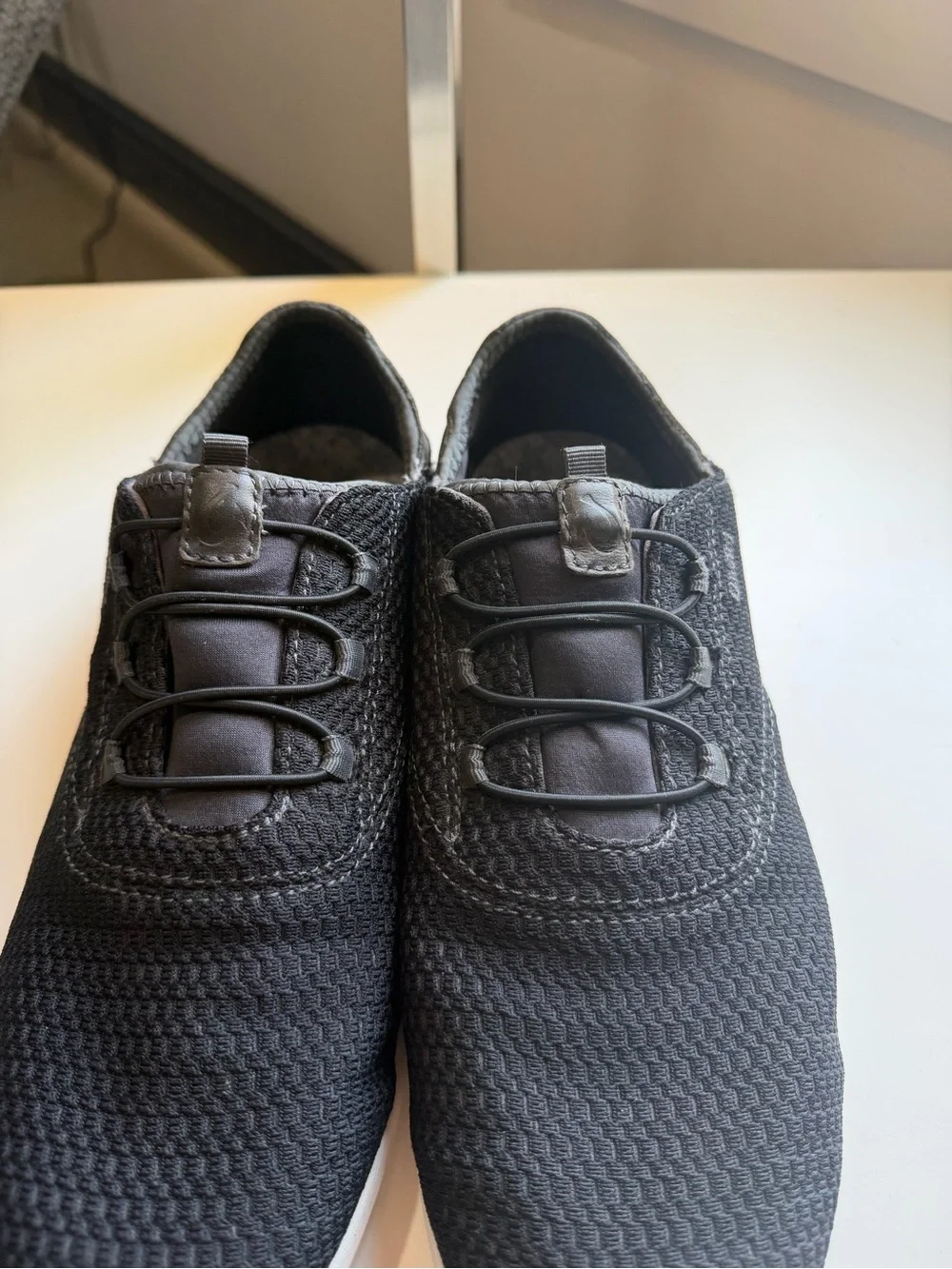 OluKai Alapa Li Men 10.5 Black Beach Water Sneakers Drop-In Heel Boat Shoes